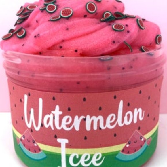 Oceans Edge ~ soft/fluffy/ cloud creme slime sprinkles lime - Picture 1 of 1